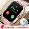 New 1.83'' Screen Smart Watch Wireless Call Message Reminder Multiple Sports Modes Remote Camera Perfect Holiday Gift Men Women