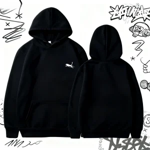New Flying leopard print Men's and Women's Comfortable Warm Hooded Sweatshirt Outdoor Leisure Breathable Sports Running Suit