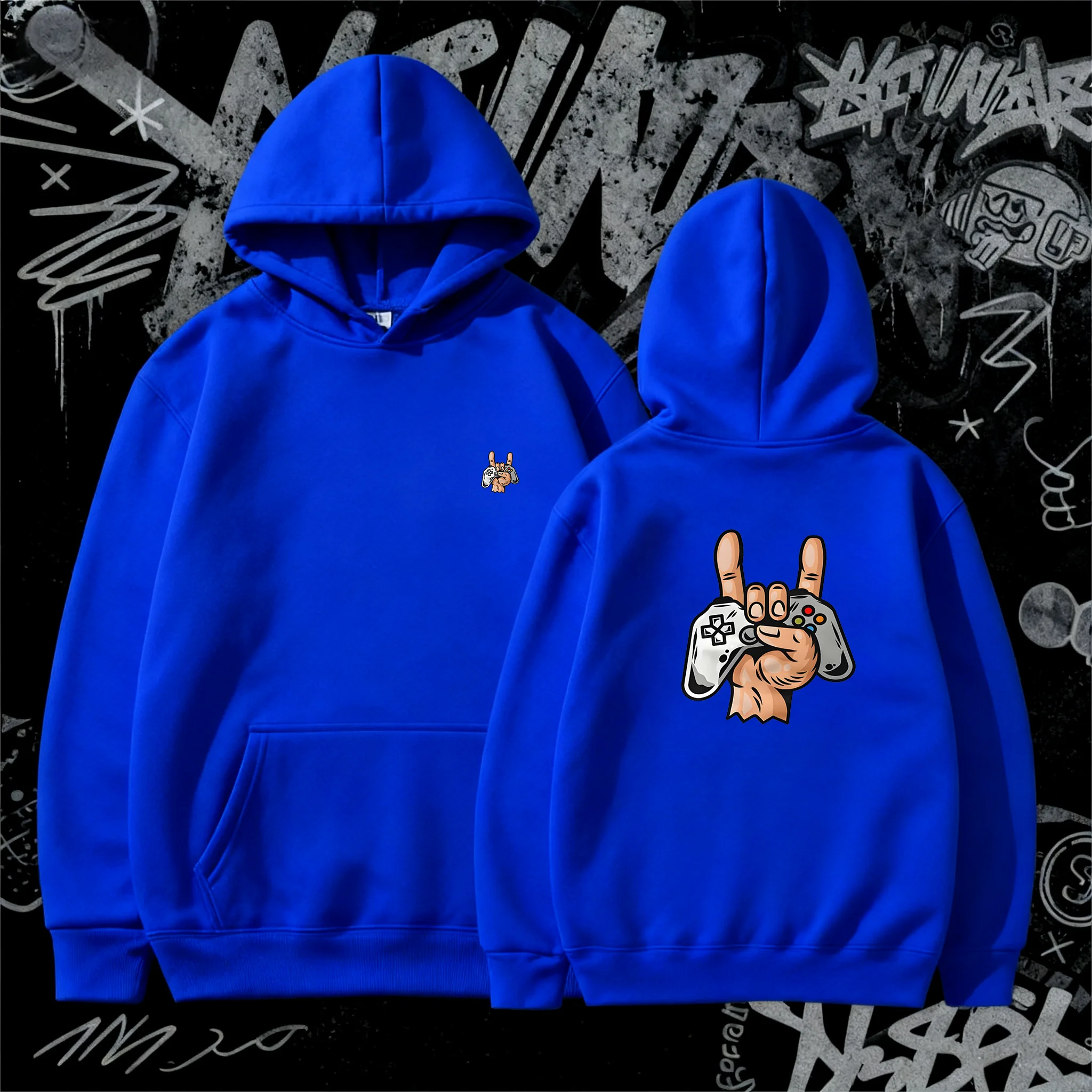 New Game console printing Men's Women's Hoodies Spring Autumn Casual Hoodies Sweatshirts Mens Tops Solid Color Hoodie Sweatshirt - Image 6