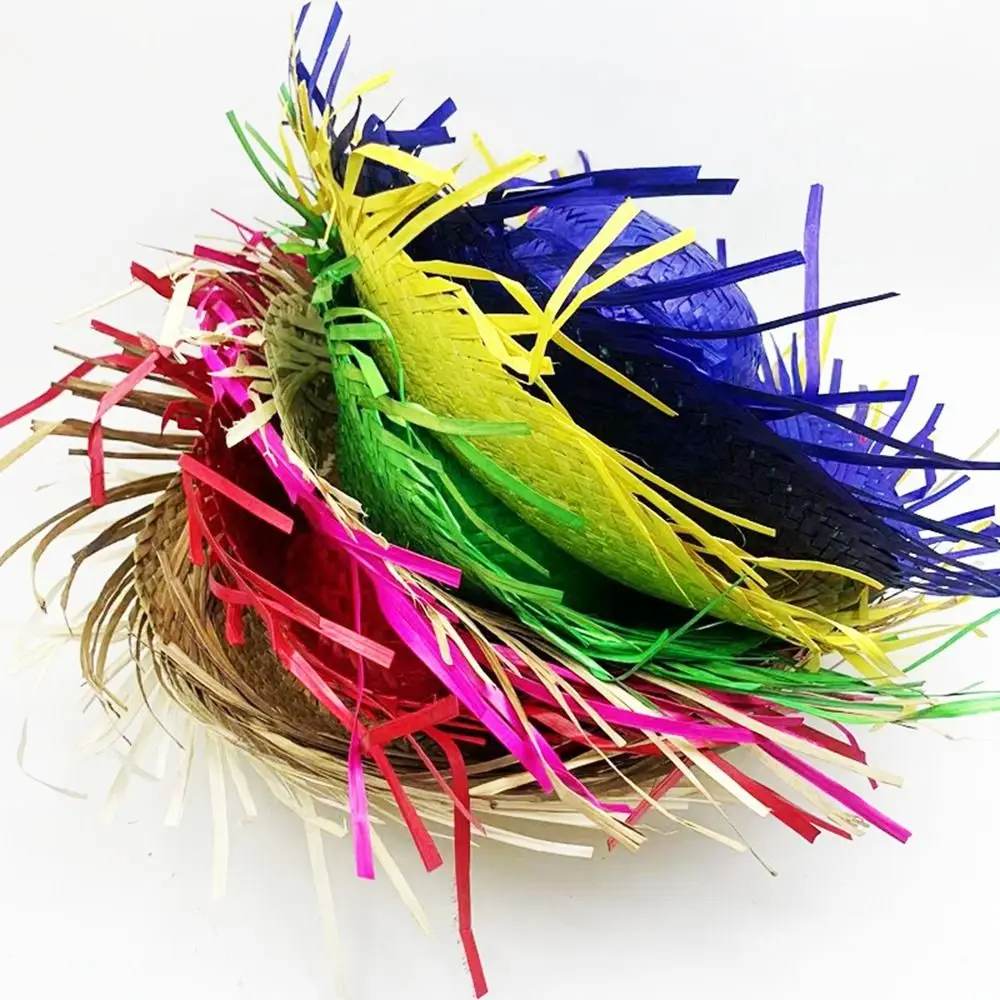 New Unisex Beach Sunscreen Hat Fashion Drawstring Hat Fishing Straw Cap Men Women Outdoor - Image 3