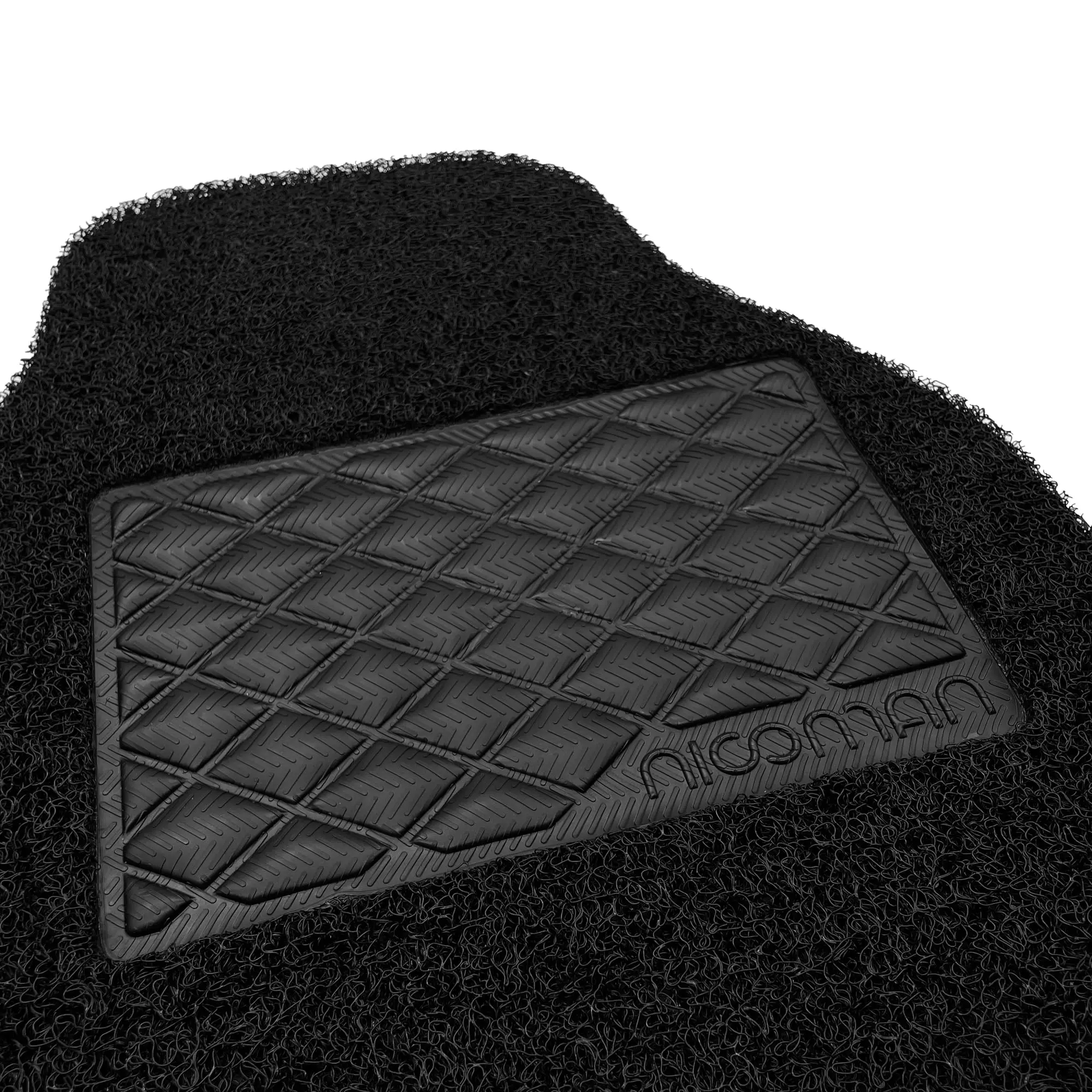 Nicoman Universal Car Floor Mat Spaghetti Car Mat Set Non-Slip PVC Heavy Duty Waterproof Easy Clean - Image 3