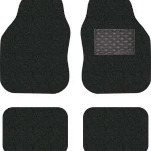 Nicoman Universal Car Floor Mat Spaghetti Car Mat Set Non-Slip PVC Heavy Duty Waterproof Easy Clean