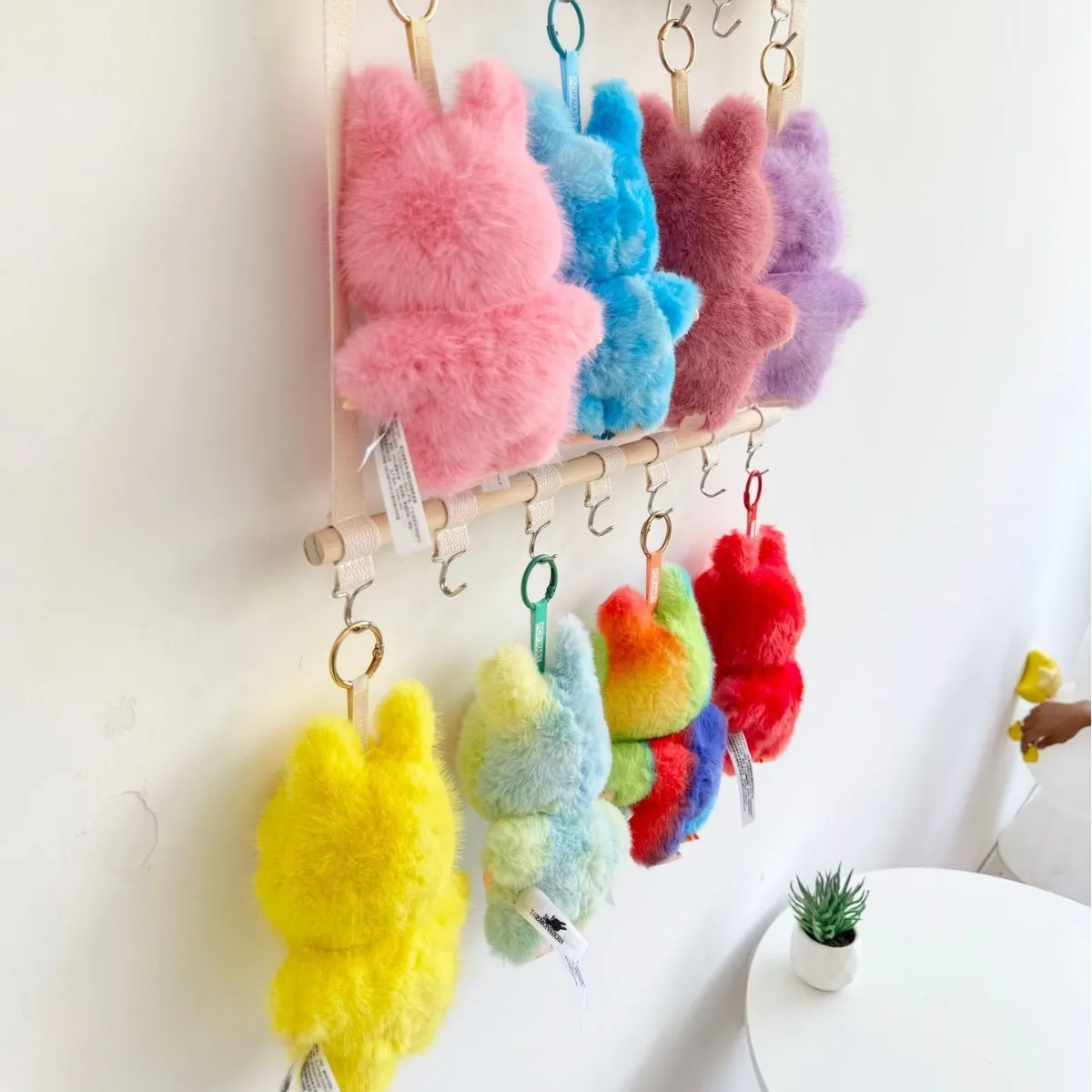 Nordic Style Doll Storage Hanging Bag Organizer Multi-layer Rack Decorative Mesh Storage Shelf for Bedroom And Other Scenes - Image 4