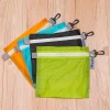 Nylon Ultra Light Zipper Storage Bag Outdoor Organizer Backpack Rain Cover with Hook Waterproof Camping Hiking Swimming Bags