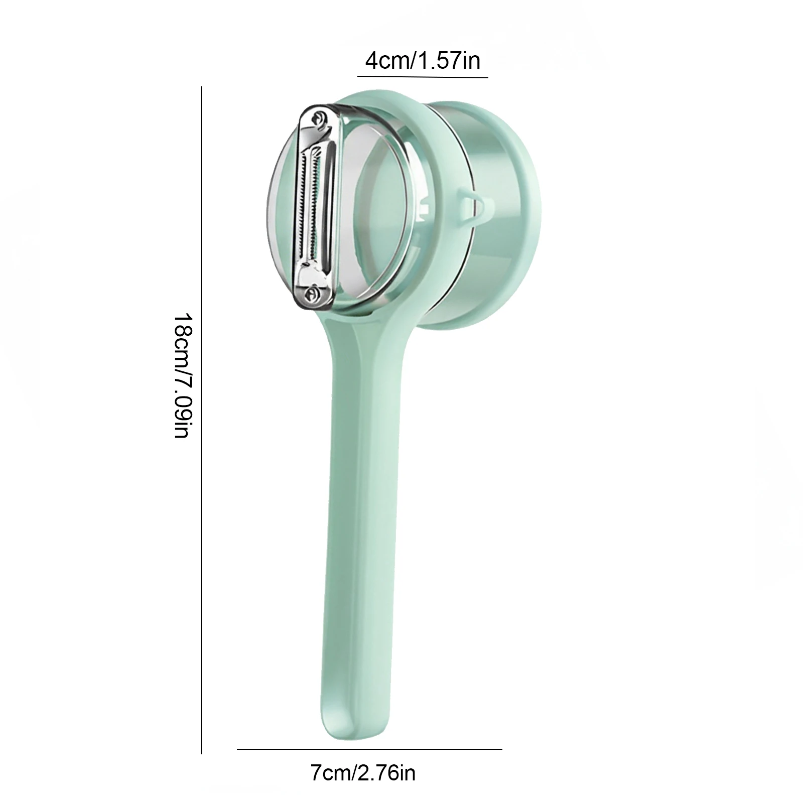 Peeler With Storage Box Fruit And Vegetable Peeler Double-Sided Stainless Steel Multi-Functional Peeler Suitable For Kitchen - Image 6