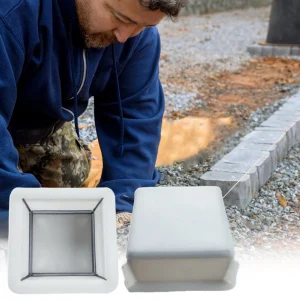 Plastic Concrete Molds Reusable DIY Garden Pavement Road Paving Brick Mould Garden Path Concrete Brick Mold Outdoor Decor