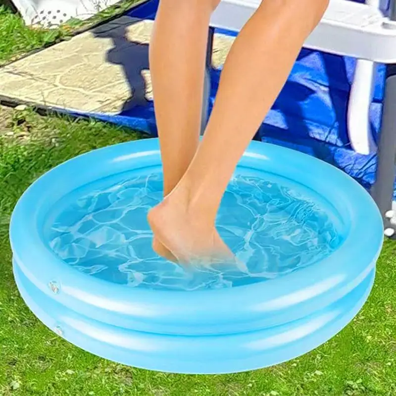 Portable Inflatable Foot Basin Convenient Foot Soaking Bath For Pool Beach Inflatable Foot Wash Basin CollapsiblePool Foot Bath - Image 3
