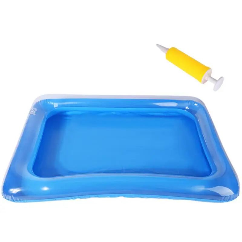 Portable Inflatable Foot Basin Convenient Foot Soaking Bath For Pool Beach Inflatable Foot Wash Basin CollapsiblePool Foot Bath - Image 6