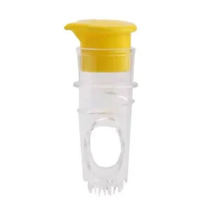 Portable Mini Lemon Squeezer Manual Clear Citrus Squeezer Easy-to-Use Orange Juicer