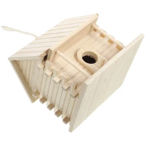 Premium Wooden Bird Breeding Box Nesting for Australian Parrots Parakeets Finch Hummingbird Outdoor Indoor Garden Bird