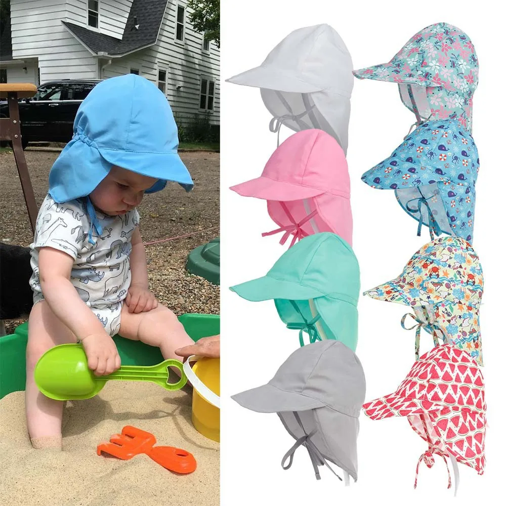 Quick-drying Baby Sun Hat Adjustable Summer Baby Cap for Boys Travel Beach Baby Girl Hat Kids Infant Accessories Children Hats - Image 3