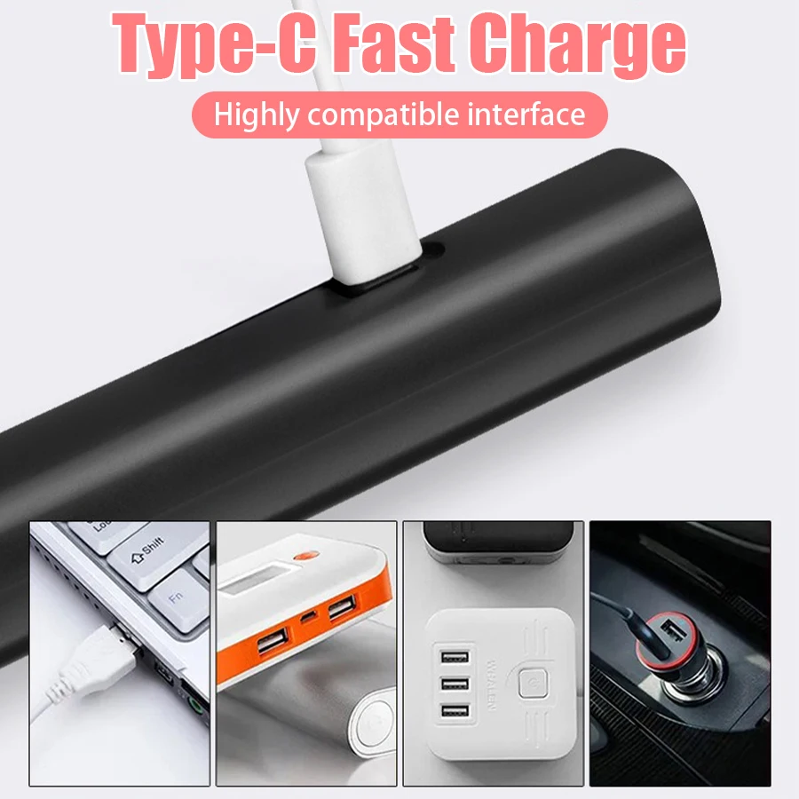Rechargeable Mini UV LED Nail Lamp with Smart Display Portable Fast-Drying Nail Dryer Stand for Manicure Removable Desk UV Light - Image 4