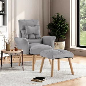 Reclining chair, Fabric Upholstered Accent Chair