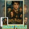 Retro Magic Wizard Harry Potter Hogwarts Full Character Scene Jigsaw Puzzle 108/200/300/500/1000pcs