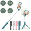 Selfie Stick Tripod Remote Shutter Extendable Monopod Adjustable For Mobile Smartphon Wireless Bluetooth Mini Phone Tripod Stand