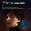 Single Wireless Earphones Air Conduction OWS Headphone HiFi Ear-Hook Music Sports Noise Cancel Headset For All Smartphones