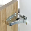 Sliding Barn Door Bolts Latch for Locking Sliding Box Cupboard Door Lock Gate Bolt Wine Cabinet Closet Window Door Lock Plug