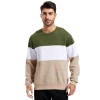 Spring/Autumn New Men's Color-Blocked Sweater Casual Sports Style Hoodie Loose-Fit Breathable Travel Jacket
