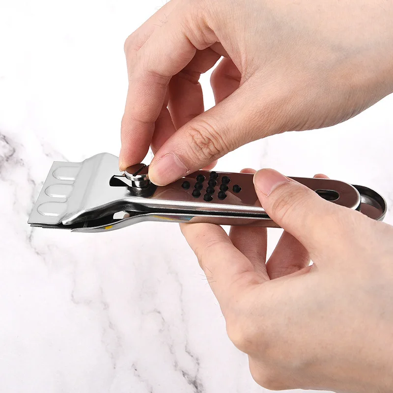 Stainless Steel Hob Scraper Kitchen Glass&Ceramic Scraper with Replacement Blades Wall Floor Window Cleaning Scraper Tools - Image 3