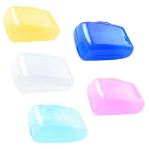 Toothbrush Head Cover 5 pcs Tooth Brush Protector Holder Electric Teeth Cleaning Protection Case For Camping Bathroom Travel