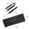 Travel Neck Pillow With Fillable Clothing Storage Bag U-Shaped Pillowcase Crystal Fleece Neck Pillow Cover For Airplane Travel·