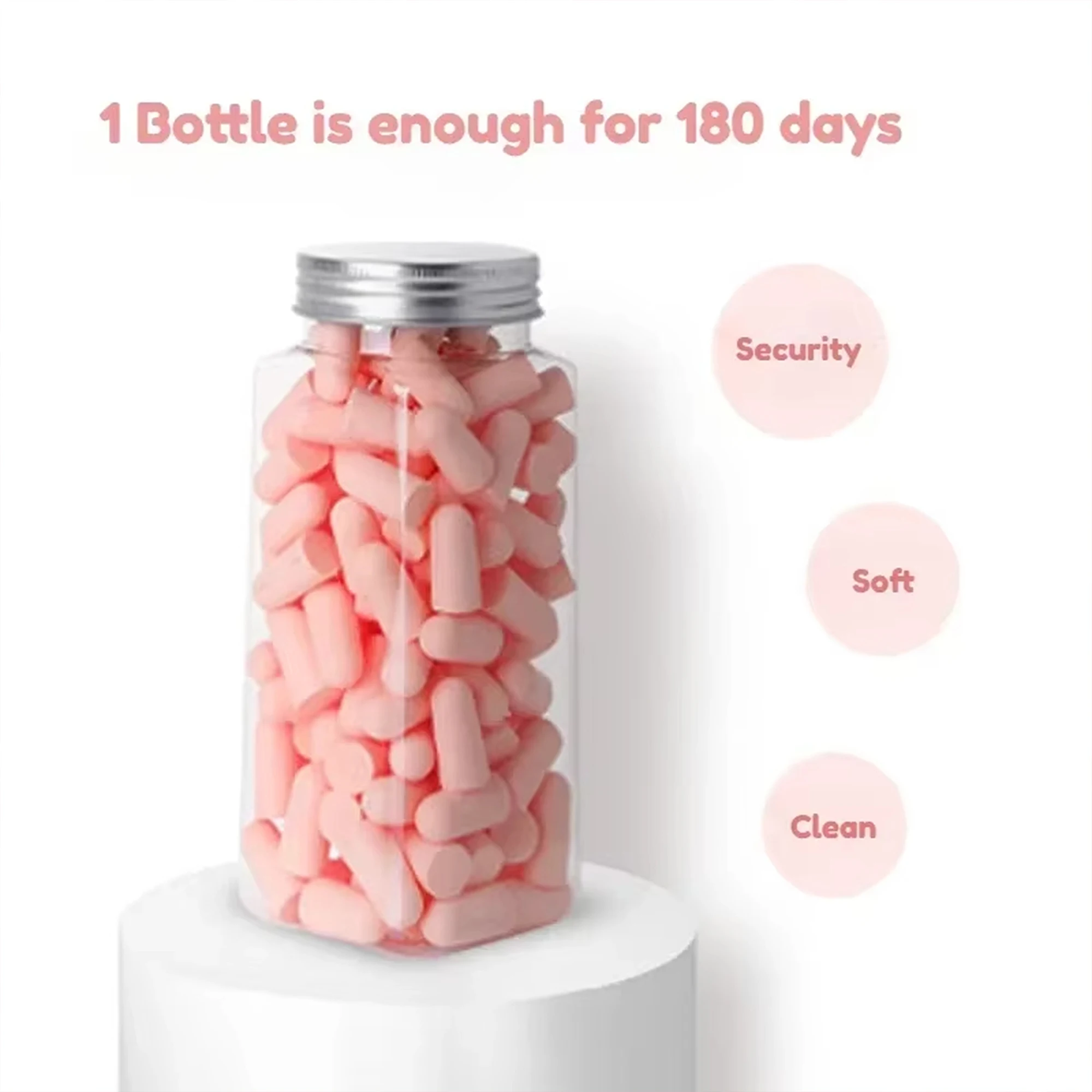Ultra Soft Foam Earplugs for Sleep -38dB Sleeping EarPlugs Noise Cancelling,Reduction Soud Proof, Work,Travel and Shooting Range - Image 2