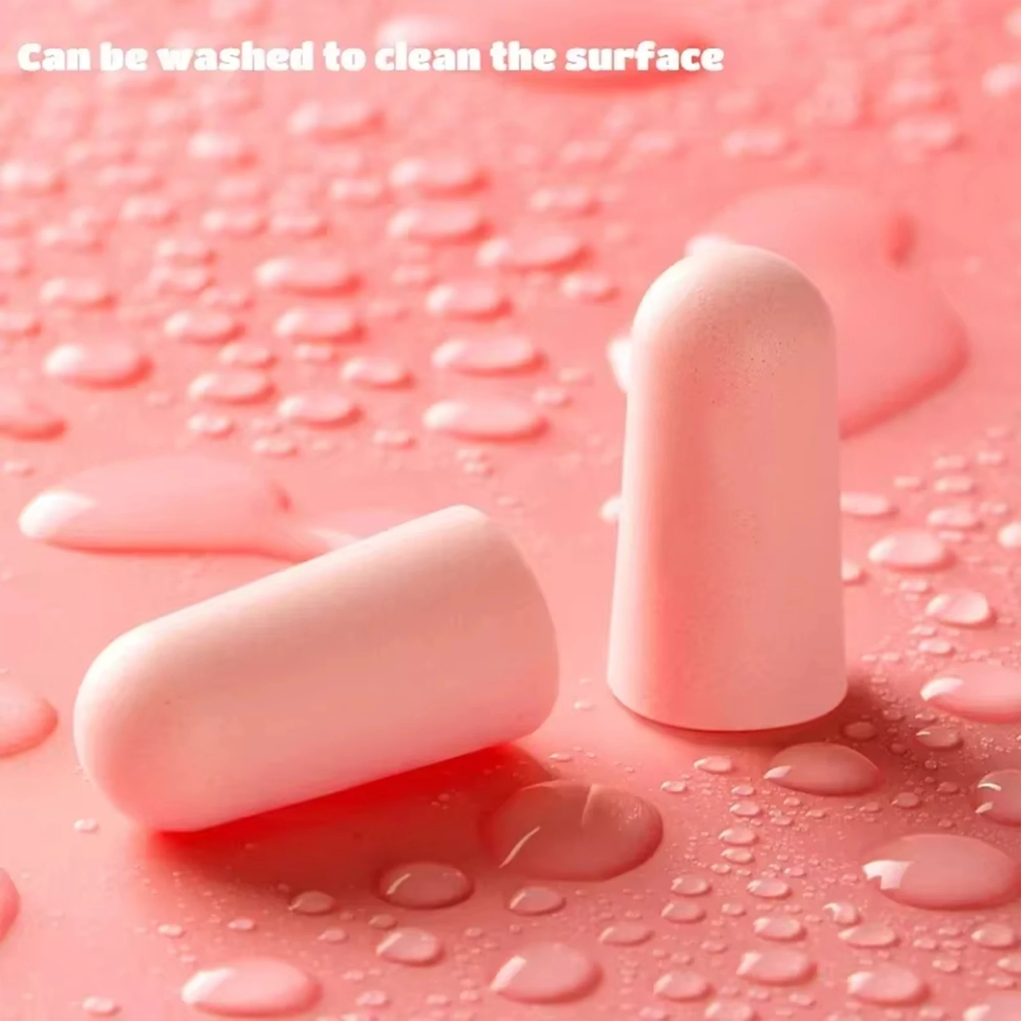 Ultra Soft Foam Earplugs for Sleep -38dB Sleeping EarPlugs Noise Cancelling,Reduction Soud Proof, Work,Travel and Shooting Range - Image 3