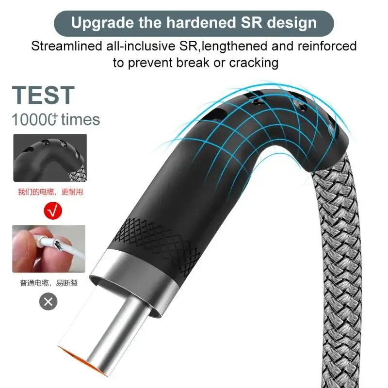 Universal USB To Type C 1M 2M 3M 5M 8M Cable PD Fast Charger Data Cable For iPhone Macbook Xiaomi Samsung Camera Extension Cable - Image 4