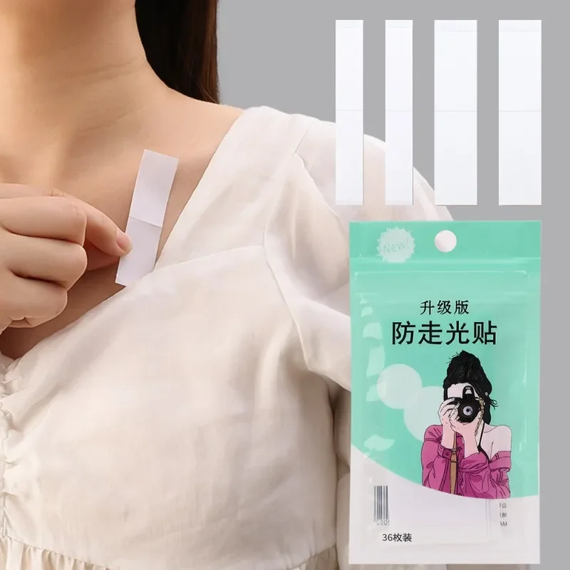 Women Anti-slip Invisible Safe Body Double Sided Tape Dress Shirt Skin Adhesive Sticker Strips Anti-naked Clear Lingerie Tape - Image 2