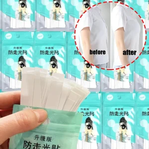Women Anti-slip Invisible Safe Body Double Sided Tape Dress Shirt Skin Adhesive Sticker Strips Anti-naked Clear Lingerie Tape