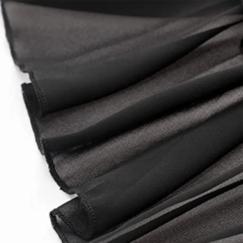 Women Short Sarongs Swimsuit Coverups Beach Bikini Wrap Sheer Short Skirt Chiffon Scarf Cover Ups for Swimwear - Image 3