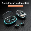 X55 Sleeping Earbuds Wireless Mini Headphones, TWS Bluetooth Earphone for Work & Sport, Hidden Stereo Headsets with Mic