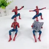 e HOT Hasbro Marvel Spider Man Superhero Spiderman 7-9cm Action Figure Spider-Man Anime Collection Mini Toys Model Children Gift