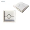 ★★Square Diamond Pattern Concrete Paver Mold, Plastic Pathway Paving Slab Mold for Garden & Patio Decoration