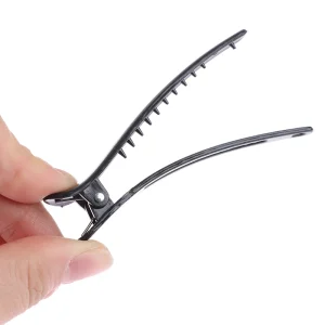 ⭐ 10Pcs/Set Professional Basic Hair Grip Clips Sectioning Salon Styling Hair Clips