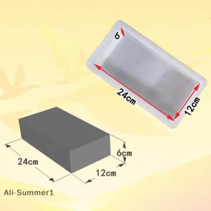 【E】DIY Paving Brick Mould Rectangle Shaped Walk Maker Reusable Concrete Path Maker Mold For Lawn Patio Yard Garden