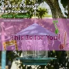 【HMA】Waterproof Garden Gazebo Hanging Wild Bird Feeder Outdoor Container With Hang Rope Pet Birds Feeding House Type Bird Feeder