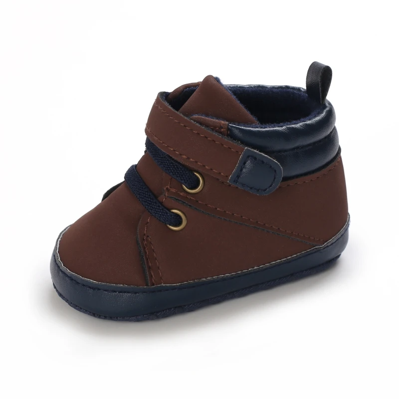 0-1 Year Old Baby Sneakers Classic Brown Casual Baby Boy Girl Shoes Anti-slip Soft First Walkers Infant Baby Unisex Shoes - Image 6