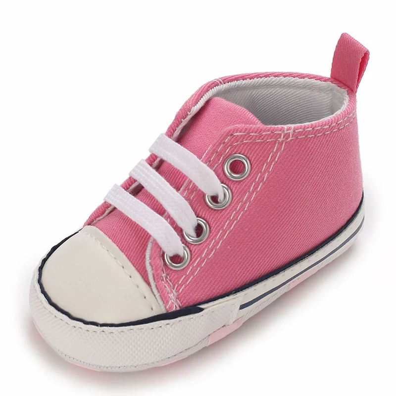 0-18 months Pink Baby Shoes Princess Fashion Sneakers Infant Toddler Soft sole Anti Slip First Walkers baby Christening Shoes - Image 5