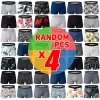 1-Pack or 4-Pack random blind box men's boxer shorts comfortable and breathable men's thin plus size fashion printed boxers