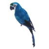 1 Piece Artificial Feathered Birds Large 45CM Artificial Parrot Bird Parrot Figure for Outdoor Garden Decoration