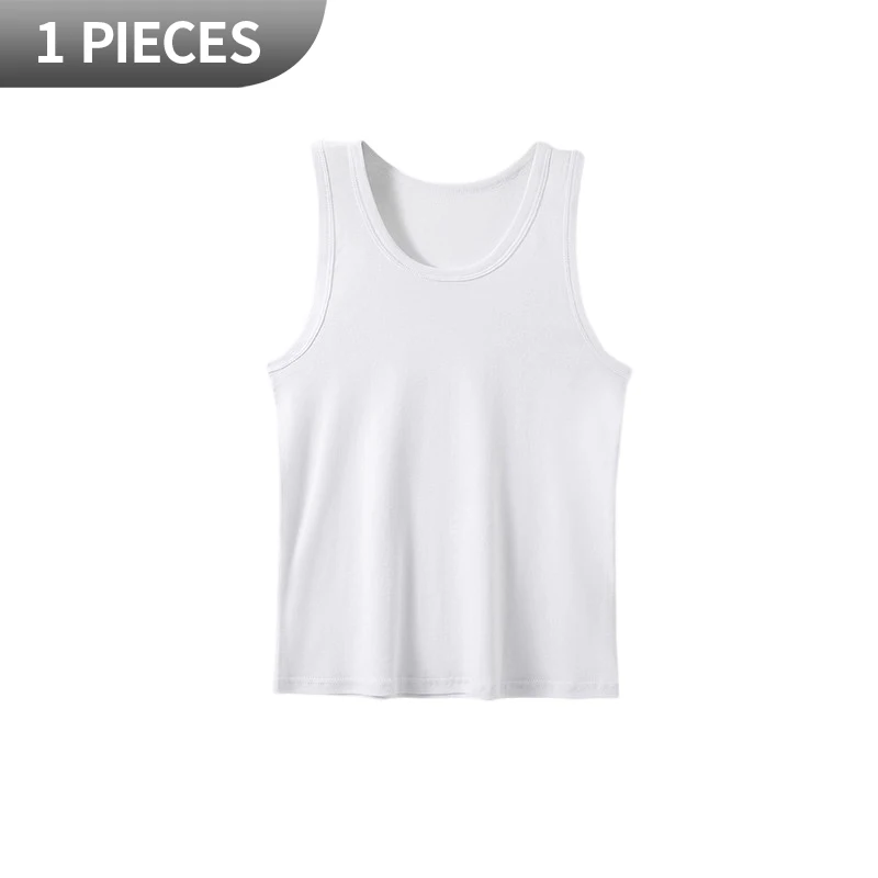 1-Piece Men's Short-Sleeved Plain-Color Summer Sports t-Shirt For Young People Comfortable For Home Use Multi-Functional