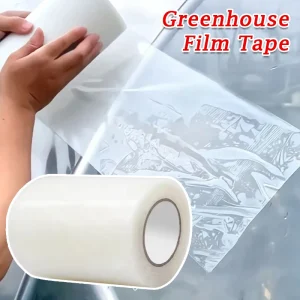 10M Clear UV Resistant Waterproof Greenhouse Film Repair Tape for Awning Shed Tarp