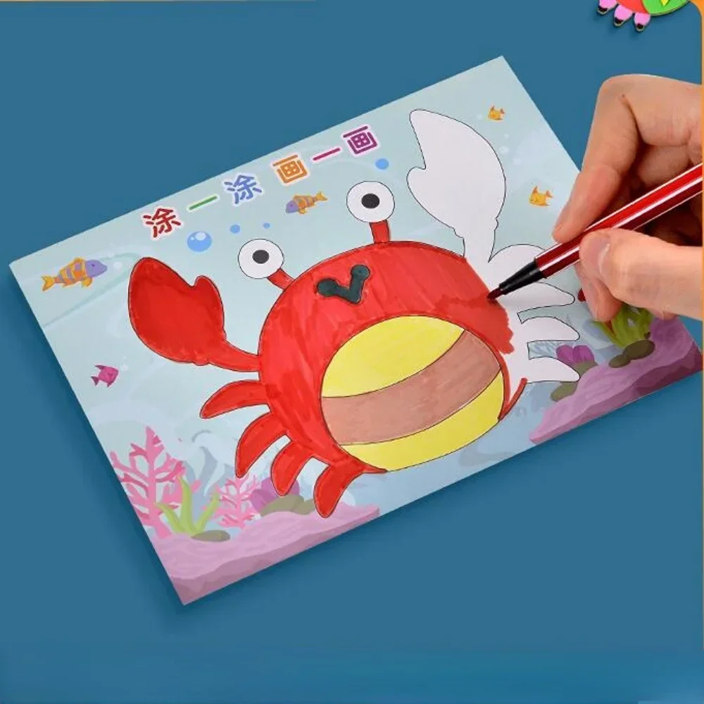 10Pcs 3D EVA Foam Sticker Puzzle Game DIY Cartoon Animal Craft Toys Kids Drawing Toy Learning Education Toys for Children Gifts - Image 4
