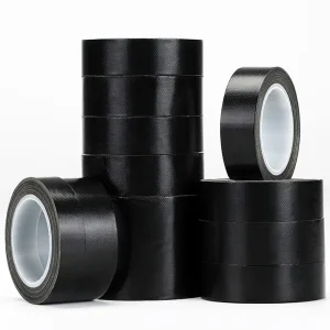 10m/Roll PTFE Tape High Temperature Cloth Tape for Vacuum Sealer Hand Impulse Sealer Fiberglass Adhesive Tape Industrial Use