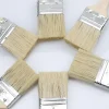 10pcs nylon brushes, short wooden handle art paint brushes, watercolor brushes, wall brushes, art brushes, cleaning tools