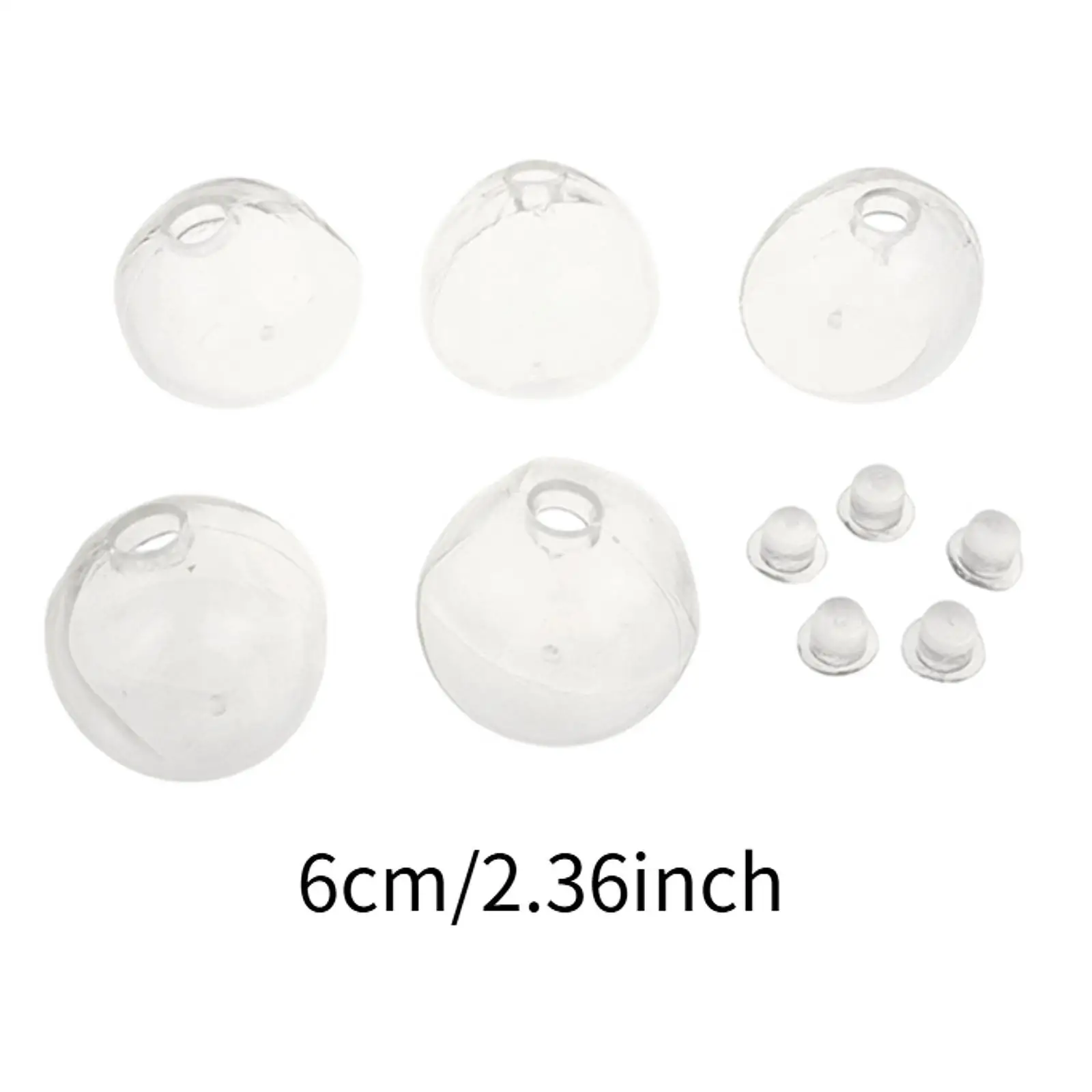 10x Blank Noisy Ball DIY Kit Press Ball Skin for Children Adults Boys Girls Empty Press Ball Skin Containers with Lids2026 - Image 6