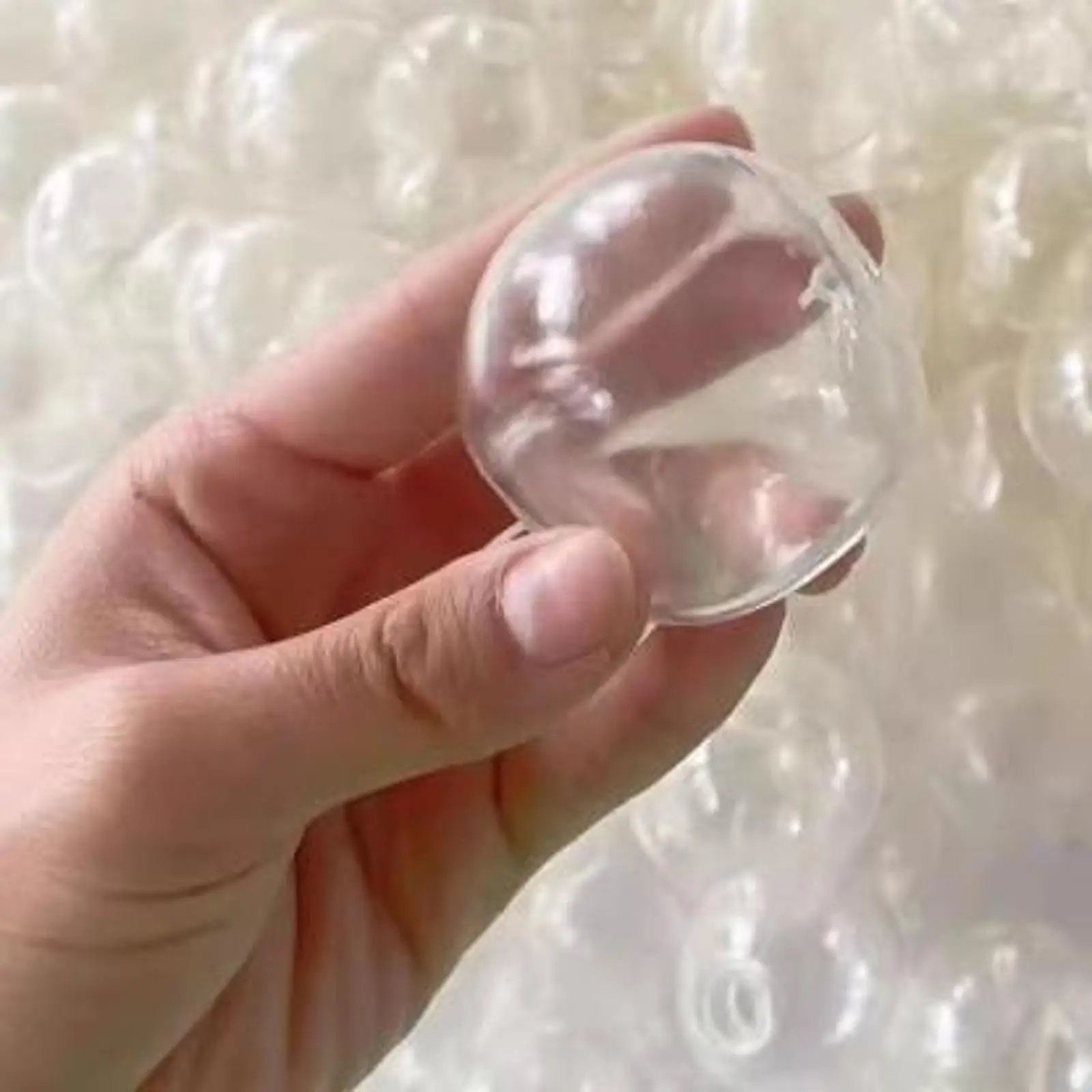 10x Blank Noisy Ball DIY Kit Press Ball Skin for Children Adults Boys Girls