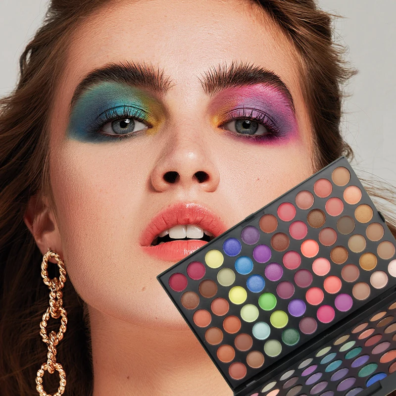 120 Colors Glitter Eyeshadow Palette Matte shimmer Waterproof Long Lasting Pressed Powder Cosmetics Kit Fashion Gift for Women - Image 5
