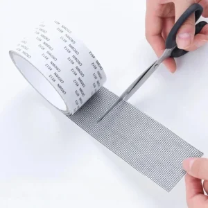 1/2/3 ROLLS Window Screen Repair Tape Self Adhesive Mesh Tape Net Door Fix Patch Repairing Random Color